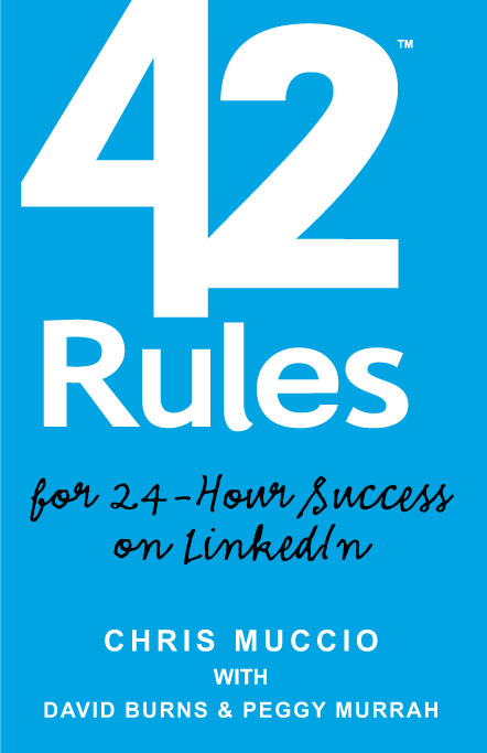 Title details for 42 Rules for 24-Hour Success on LinkedIn  by Chris Muccio - Wait list